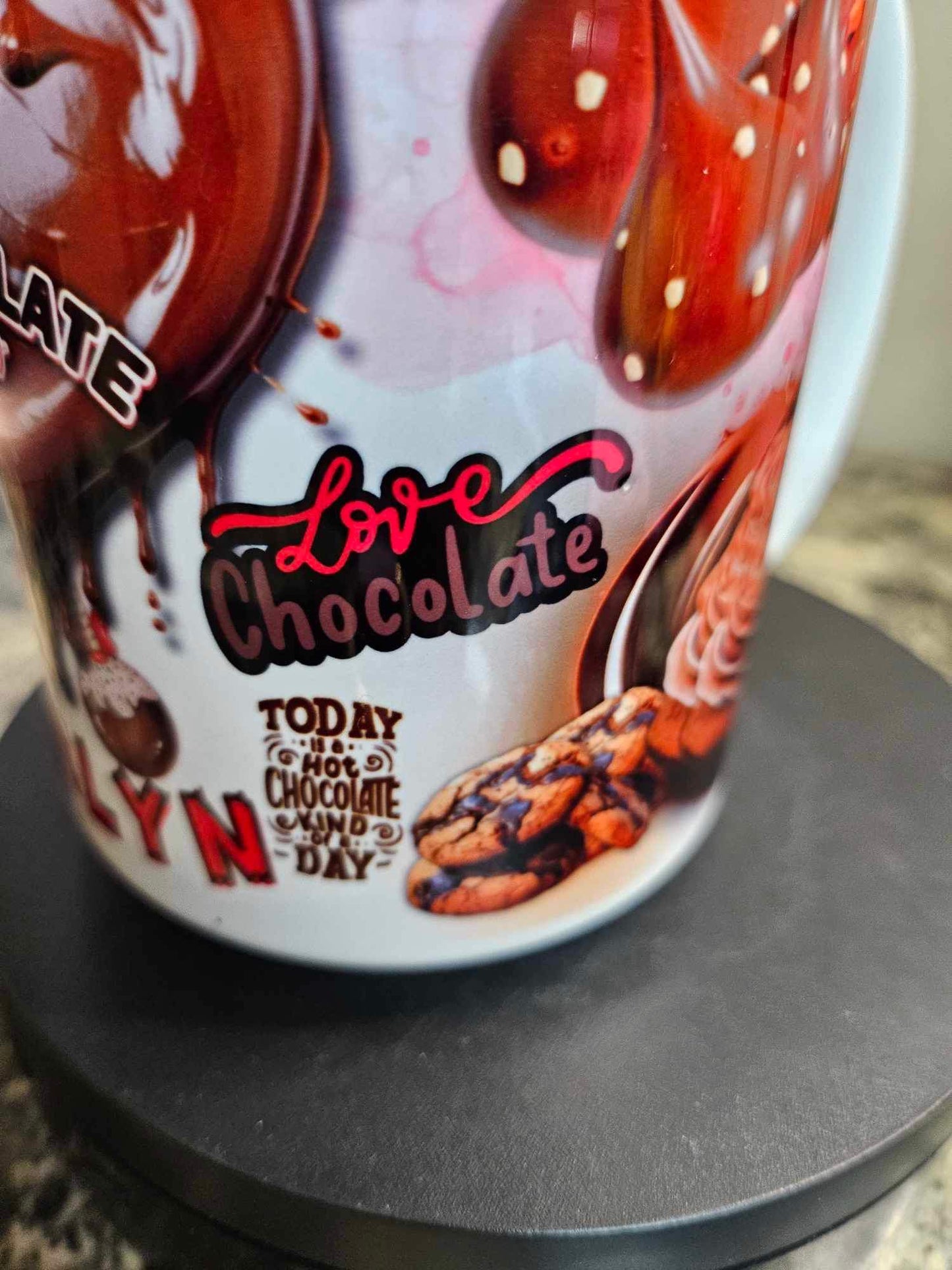 CHOCOLATE CLUB COFFEE MUG (15oz ) Personalization