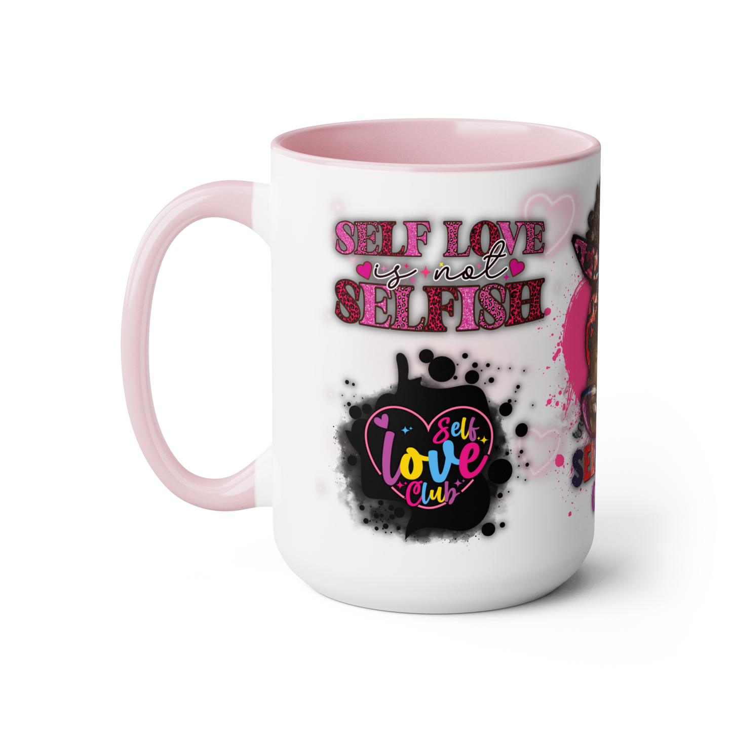 SELF LOVE CLUB MUG (Personalized) 15oz